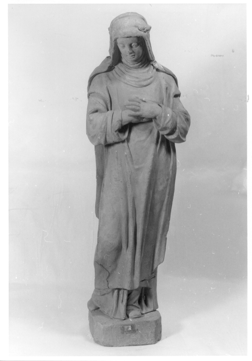 Santa (scultura, opera isolata) di Cacciatori Benedetto (secondo quarto sec. XIX)