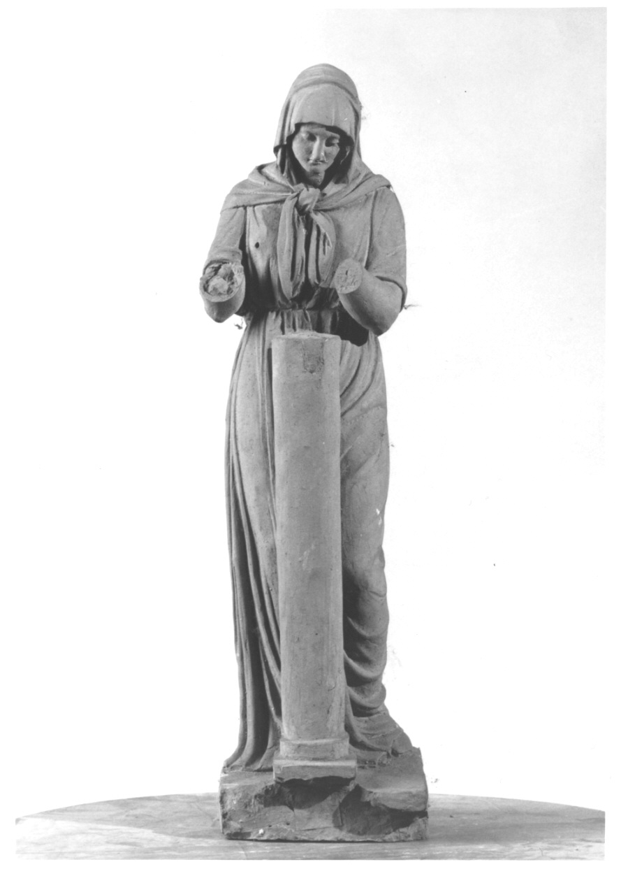 pleureuse (scultura, opera isolata) di Cacciatori Benedetto (cerchia) (secondo quarto sec. XIX)