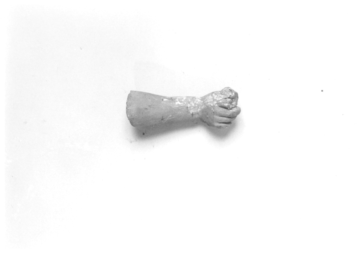 braccio (scultura, frammento) di Cacciatori Benedetto (cerchia) (secondo quarto sec. XIX)