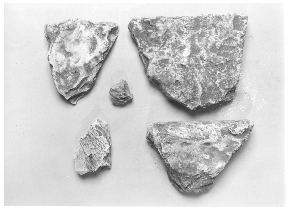 rilievo, frammento di Cacciatori Benedetto (cerchia) (secondo quarto sec. XIX)