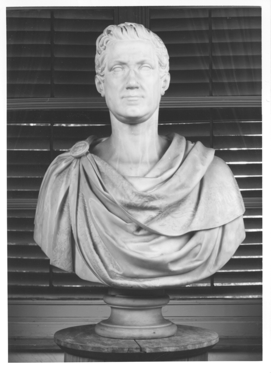 busto ritratto di Carlo Alberto di Savoia (busto, opera isolata) di Cacciatori Benedetto (metà sec. XIX)