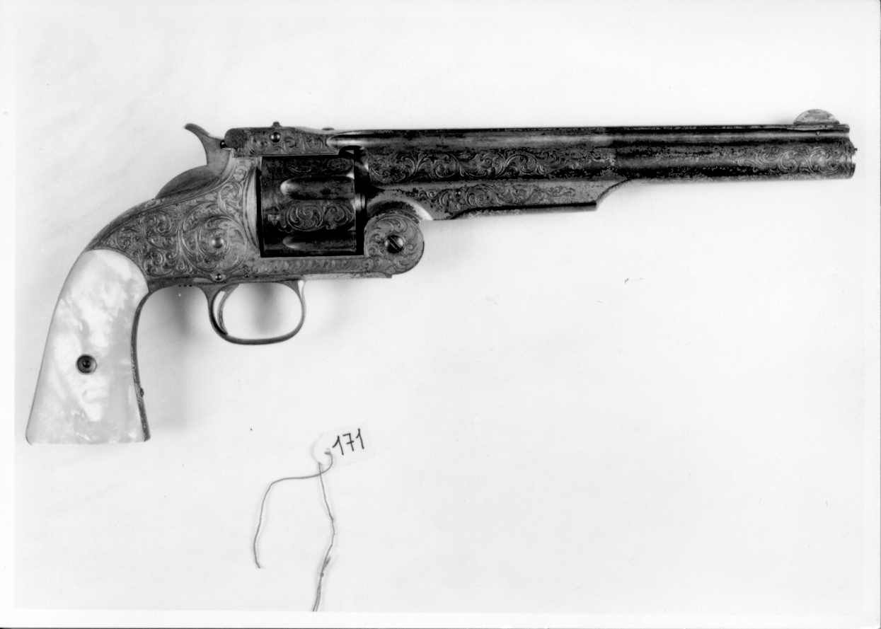 pistola, opera isolata di Smith & Wesson (ultimo quarto sec. XIX)