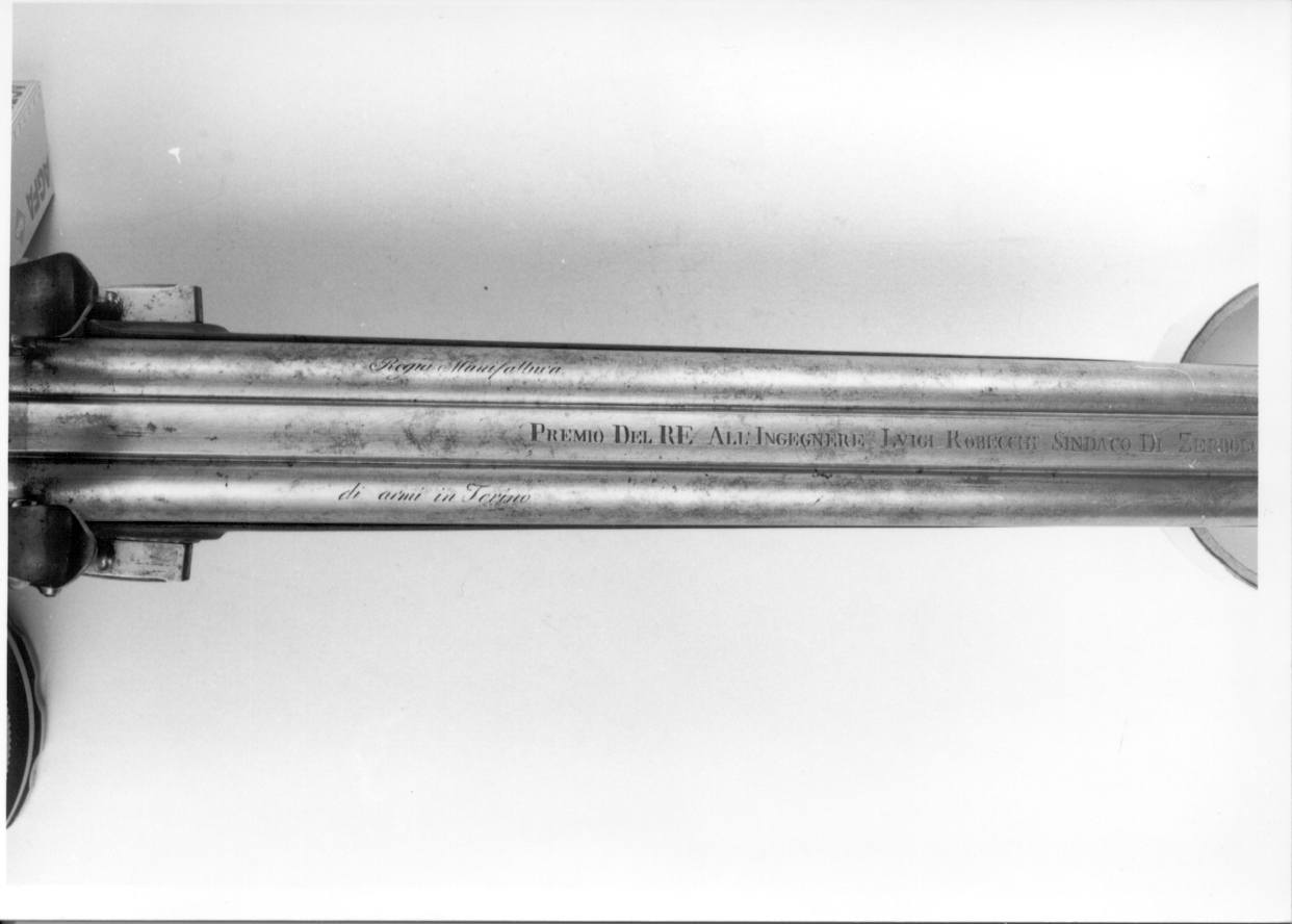 fucile, opera isolata - manifattura torinese (primo quarto sec. XIX)