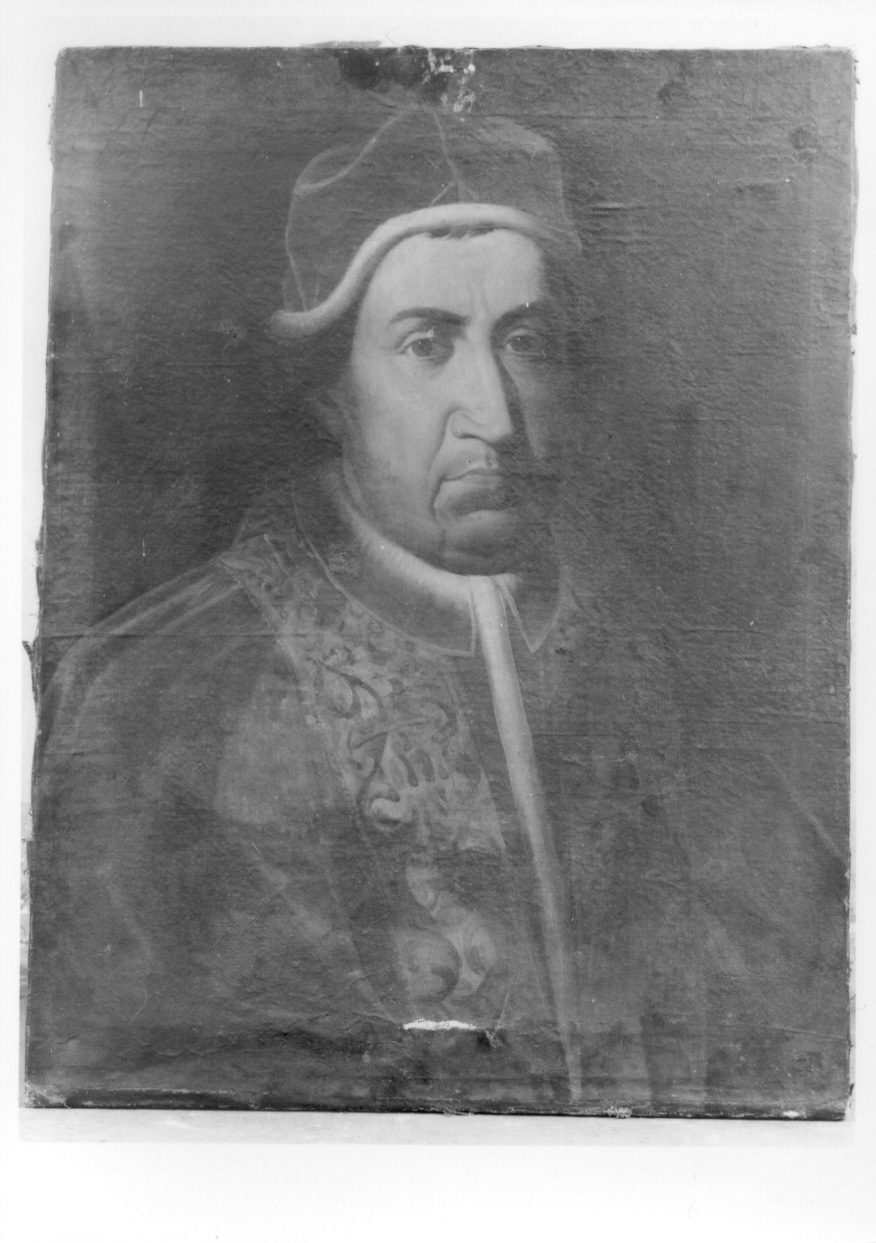 ritratto di papa (dipinto, opera isolata) - ambito piemontese (sec. XVII)