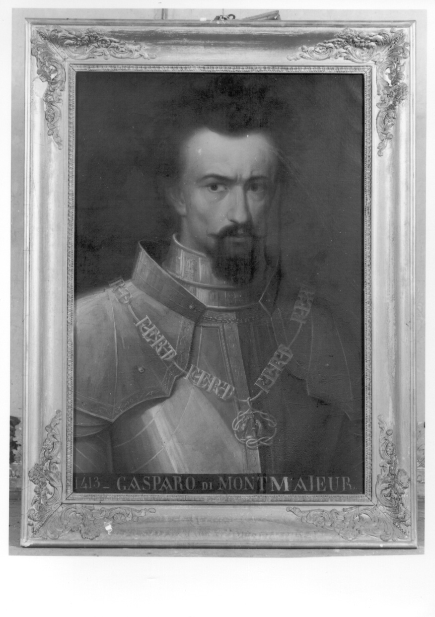 ritratto di Gaspare di Montmajeur (dipinto, ciclo) di Pianello Giovanni Battista (secondo quarto sec. XIX)