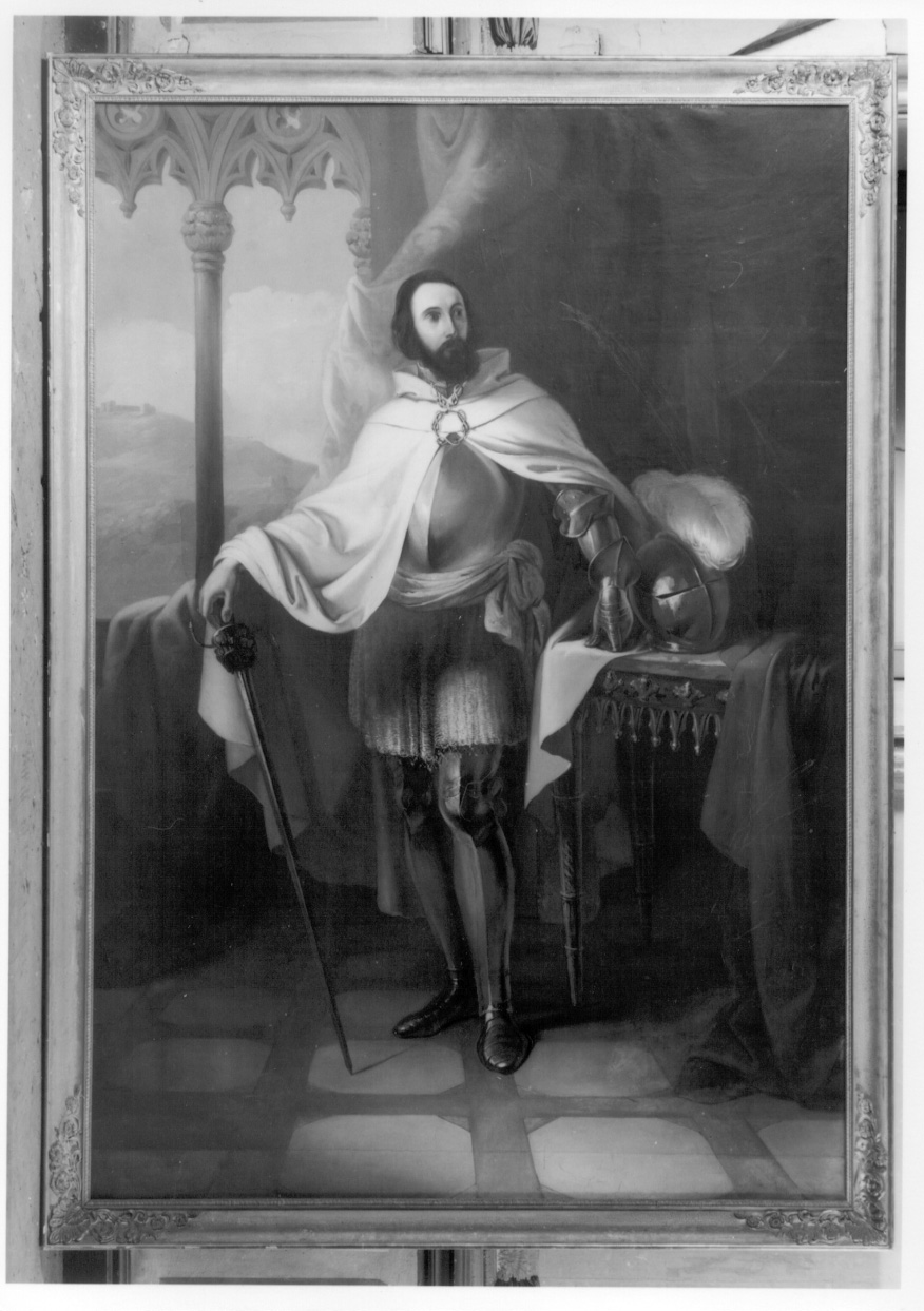 ritratto di Guglielmo di Grandson (dipinto, ciclo) di Sampietro Francesco (secondo quarto sec. XIX)