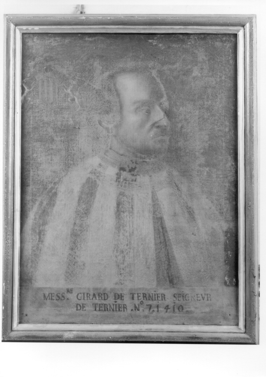 ritratto di Girard de Ternier (dipinto, opera isolata) - ambito piemontese (sec. XVII)