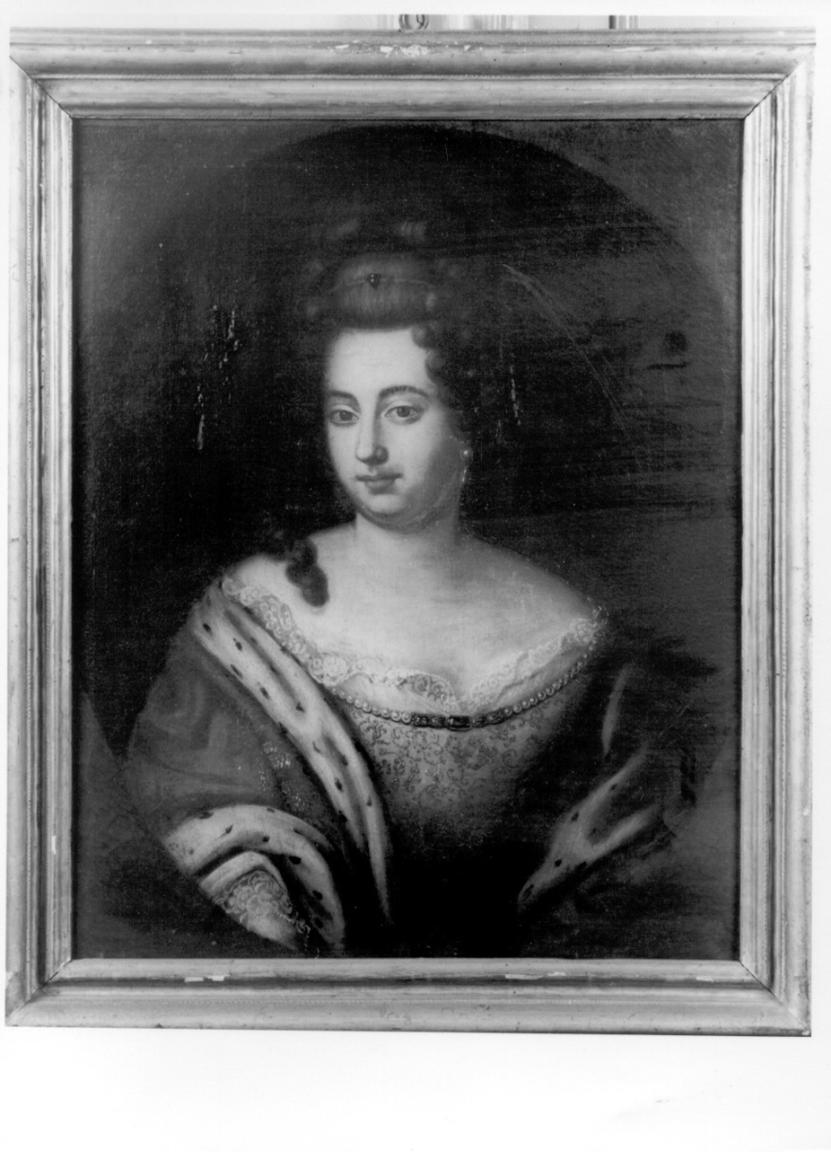 ritratto di personaggio femminile di casa Savoia (dipinto, opera isolata) - ambito francese (?) (fine/inizio secc. XVII/ XVIII)