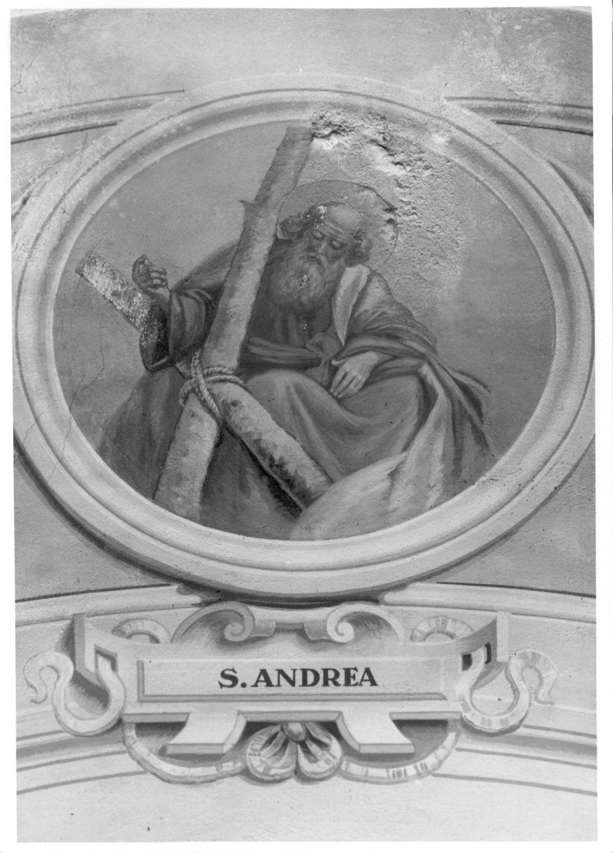 Sant'Andrea (dipinto, complesso decorativo) di Stura Giovanni (primo quarto sec. XX)