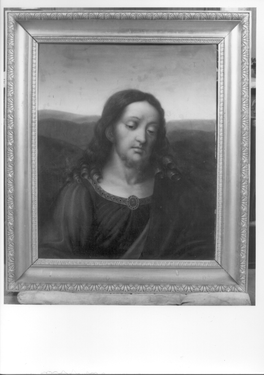 busto di Cristo (dipinto, opera isolata) - ambito piemontese (secondo quarto sec. XIX)