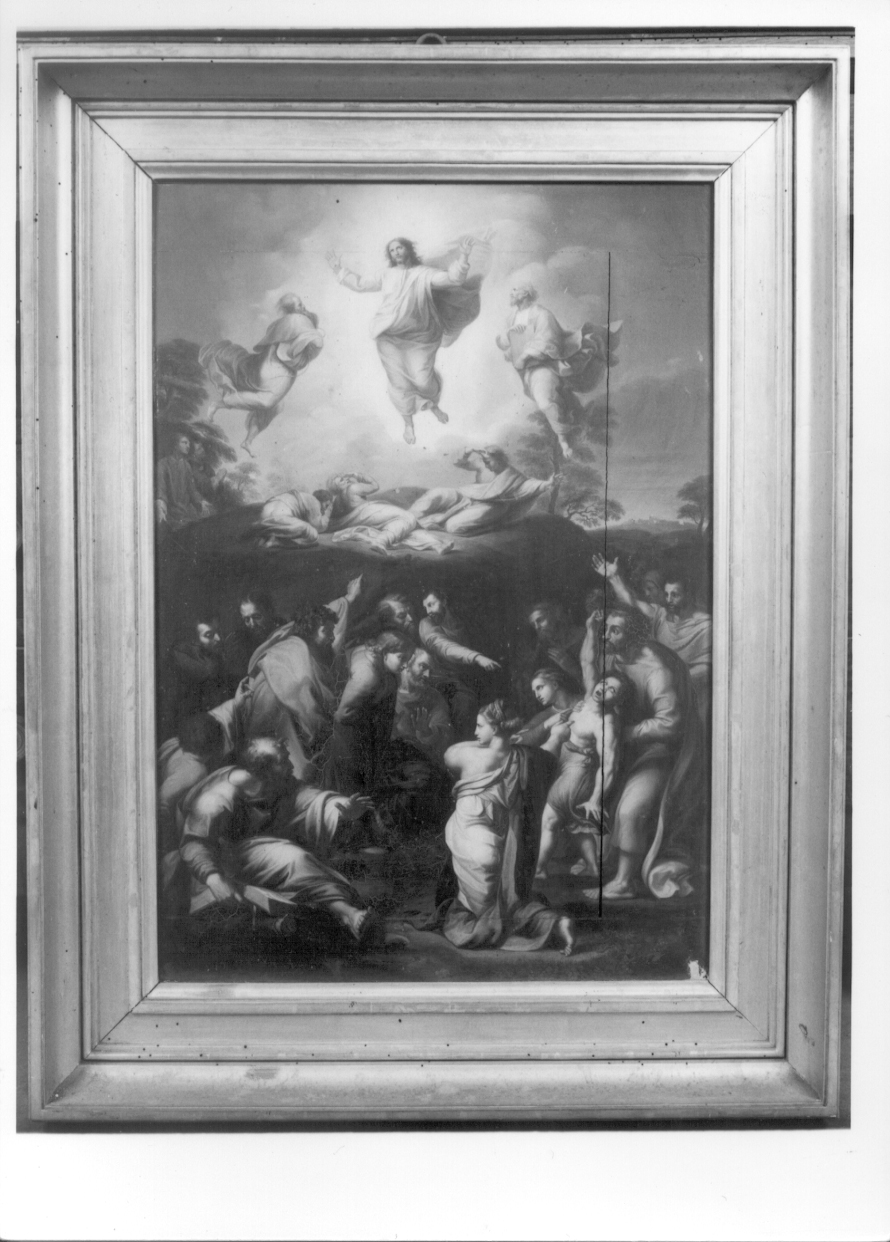 Trasfigurazione (dipinto, opera isolata) di Guttenbrunn Ludwig (ultimo quarto sec. XVIII)