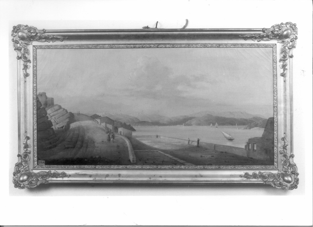 cornice, opera isolata - manifattura piemontese (metà sec. XIX)