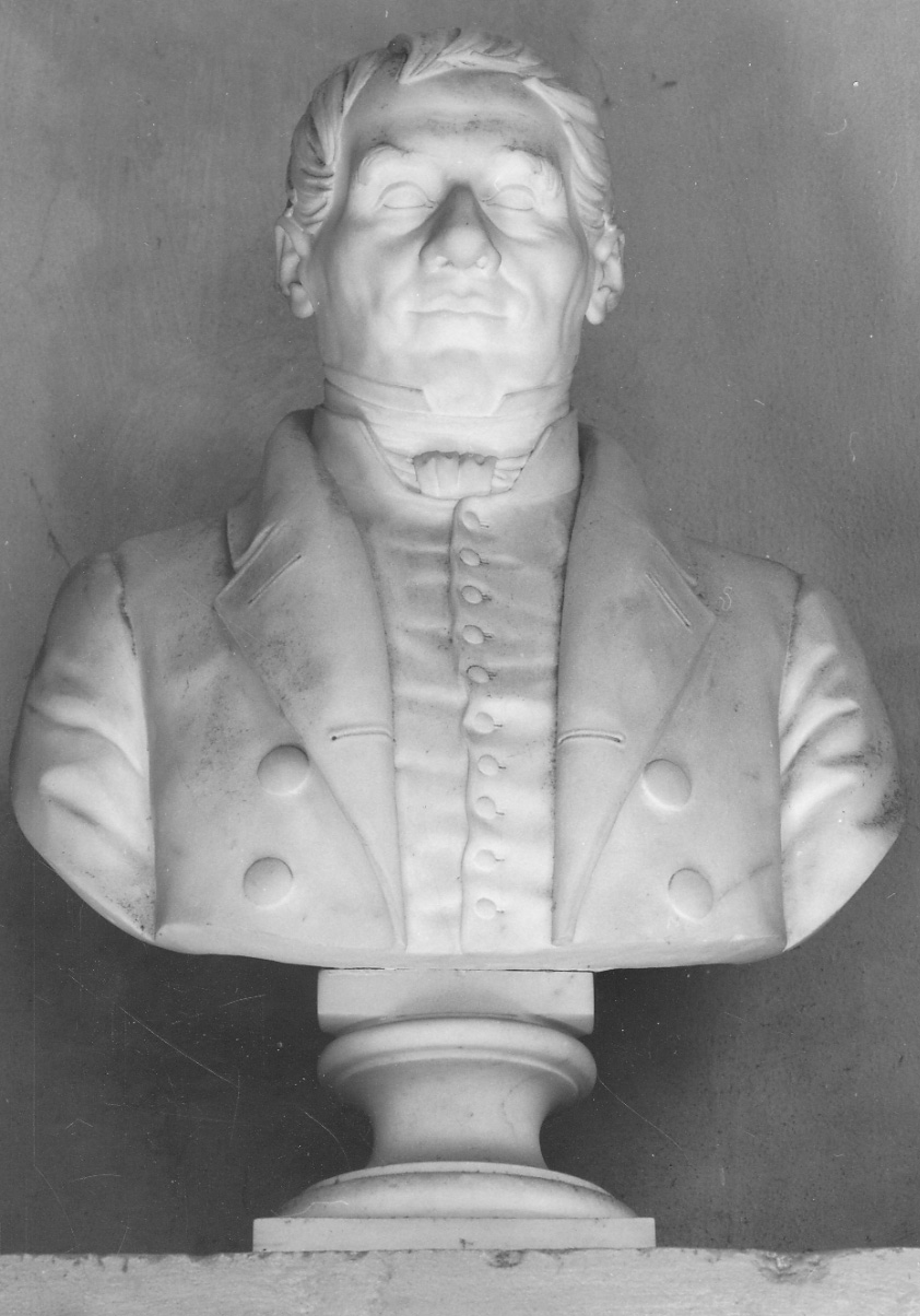 busto ritratto di Giovanni Michele Bottino (busto, opera isolata) di Galeazzi Gaspare (sec. XIX)