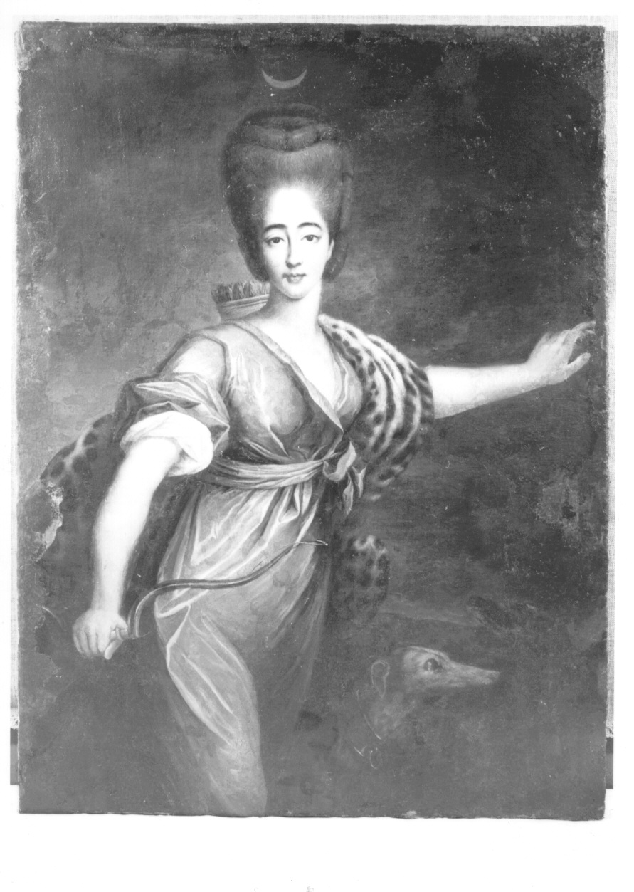 ritratto di Maria Giuseppina contessa di Provenza (dipinto, opera isolata) - ambito franco-piemontese (terzo quarto sec. XVIII)