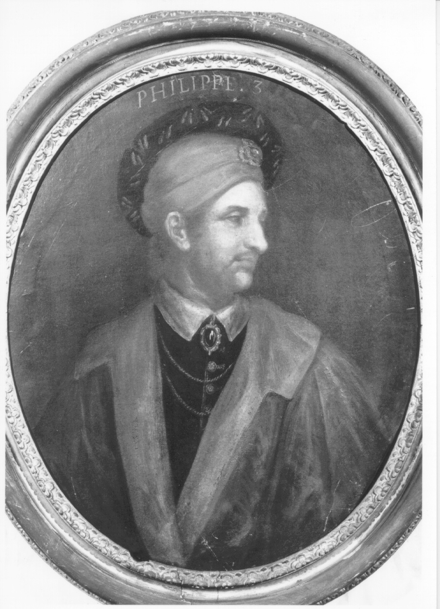 ritratto di Filippo III (dipinto, opera isolata) - ambito fiammingo (seconda metà sec. XVII)