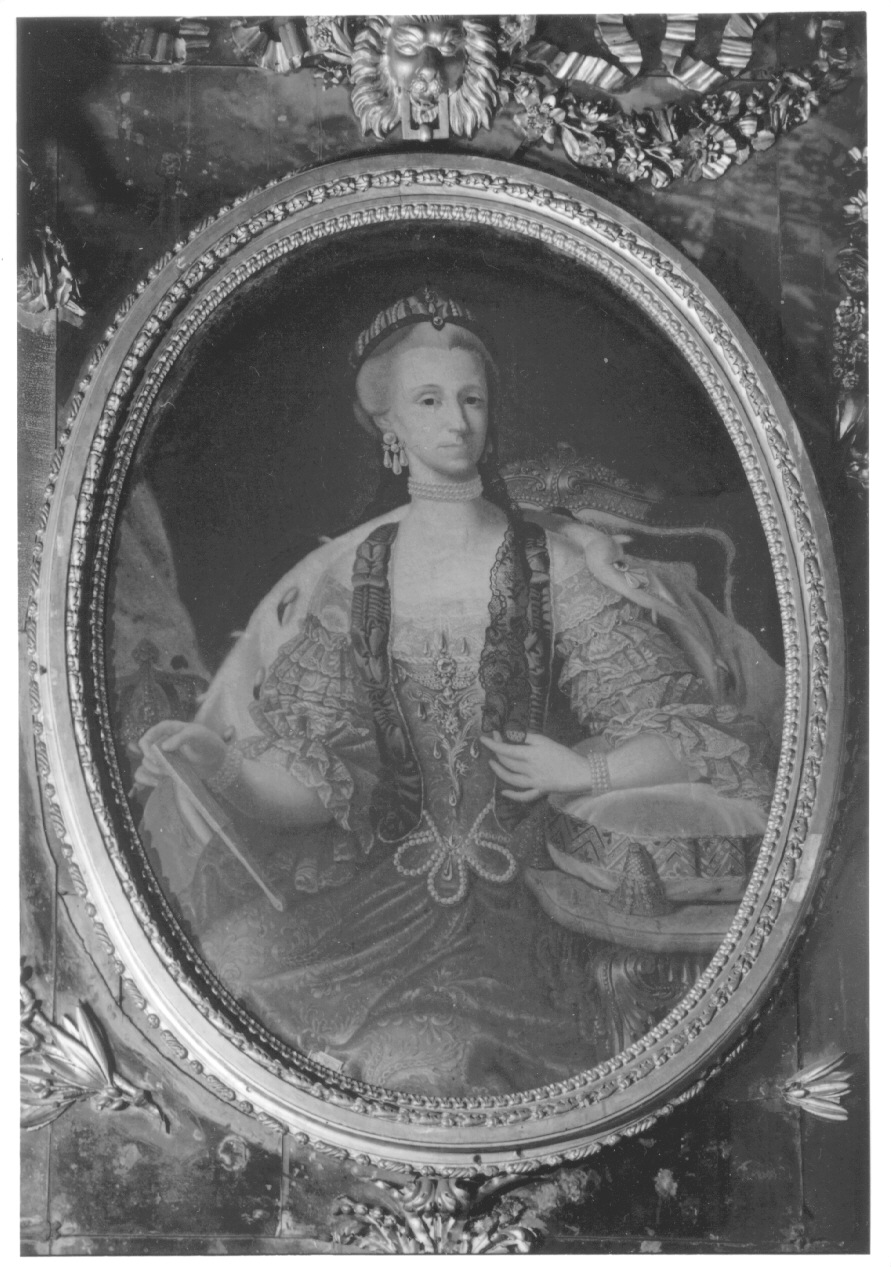 ritratto di Maria Antonia Ferdinanda di Borbone Spagna (dipinto, opera isolata) - ambito piemontese (ultimo quarto sec. XVIII)
