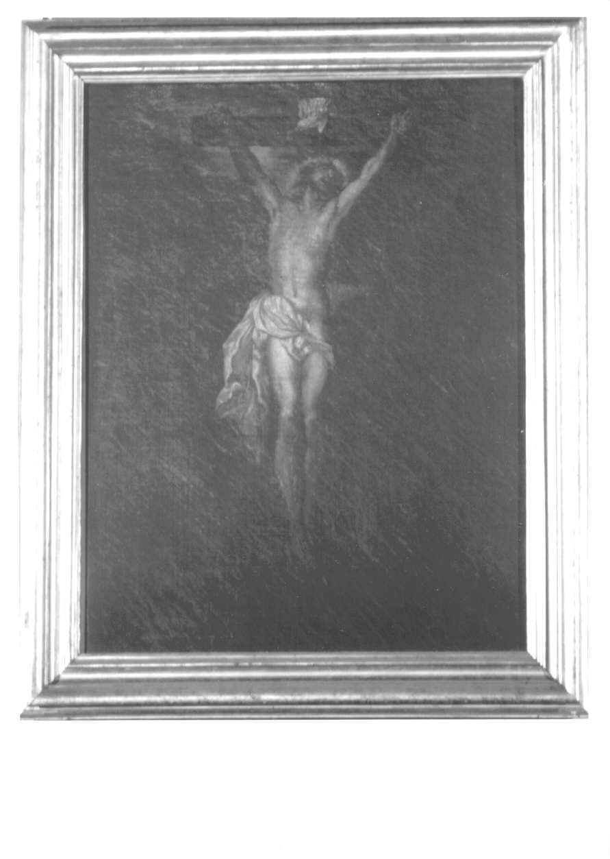 Cristo crocifisso (dipinto, opera isolata) di Camillo Francisco (metà sec. XVII)