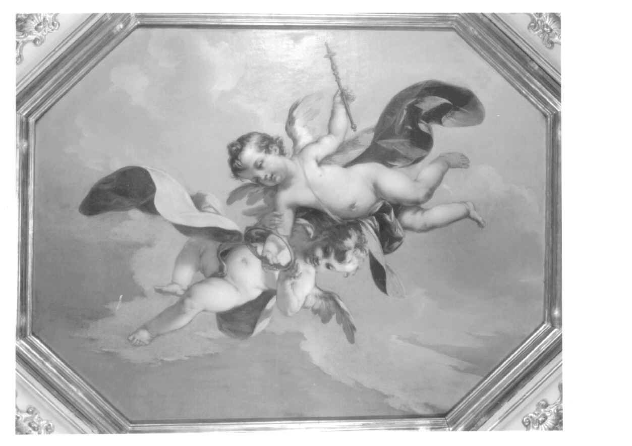 putti alati (dipinto, ciclo) di Beaumont Claudio Francesco (primo quarto sec. XVIII)