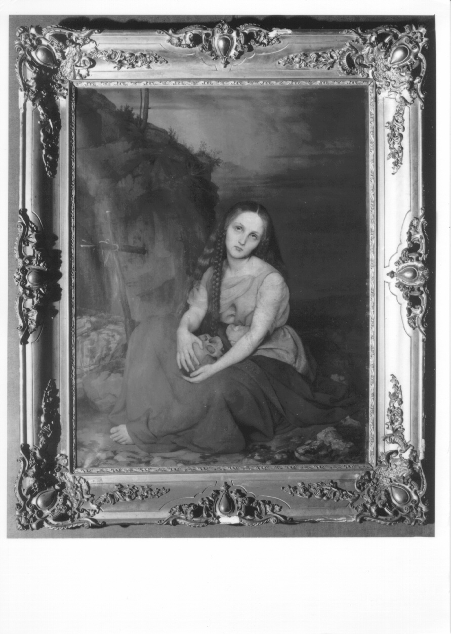 Santa Maria Maddalena penitente (dipinto, opera isolata) di Claris Bernardo (prima metà sec. XIX)