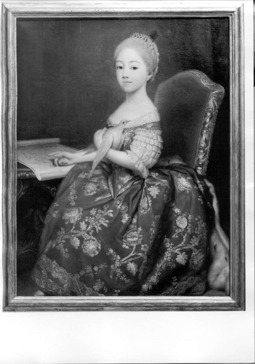 ritratto di Maria Giuseppina contessa di Provenza (dipinto, opera isolata) di Duprà Giuseppe (terzo quarto sec. XVIII)