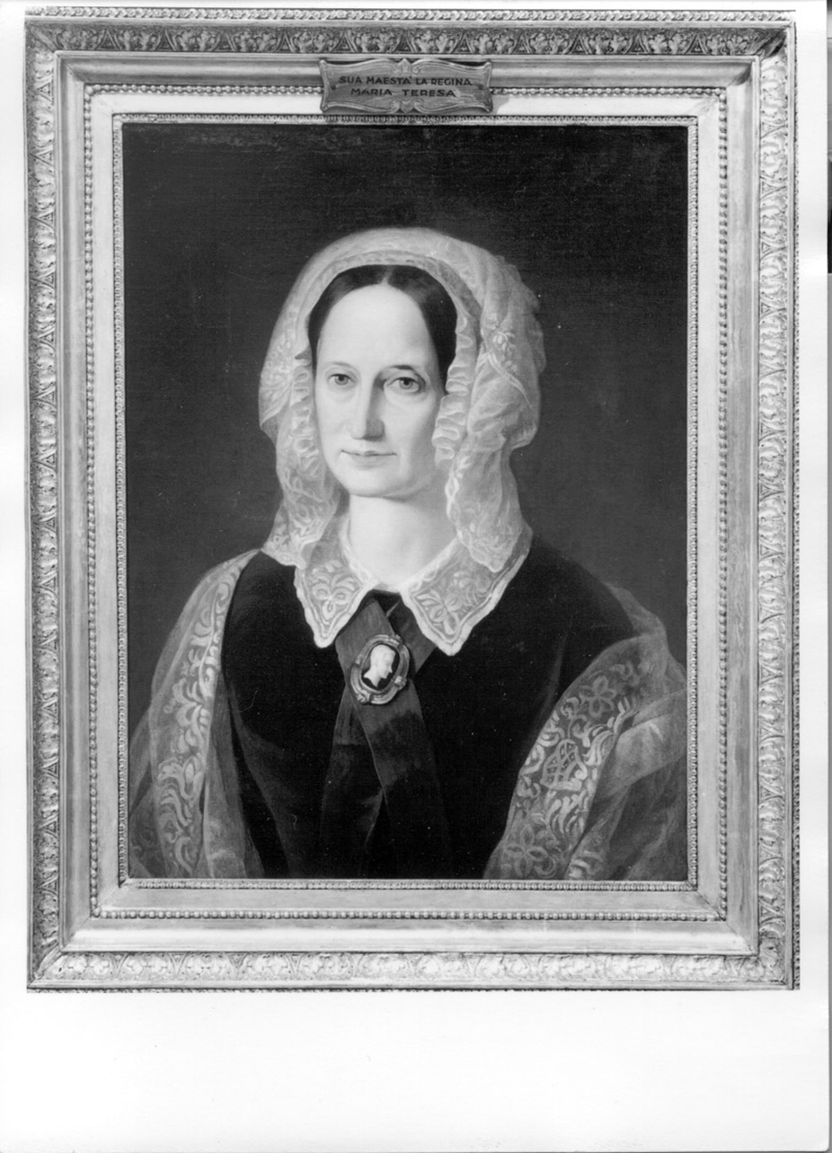 ritratto di Maria Teresa d'Austria Este (dipinto, opera isolata) - ambito piemontese (metà sec. XIX)