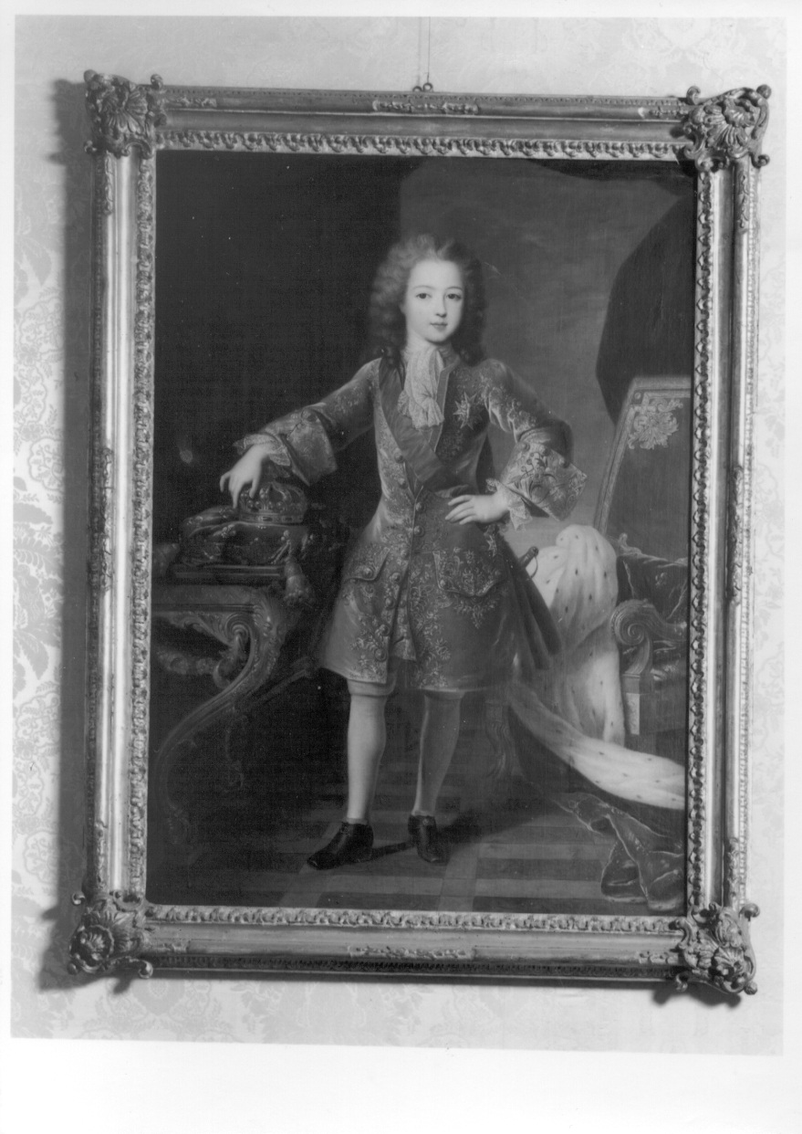 ritratto di Luigi XV di Francia (dipinto, opera isolata) di De Troy François (maniera) (primo quarto sec. XVIII)