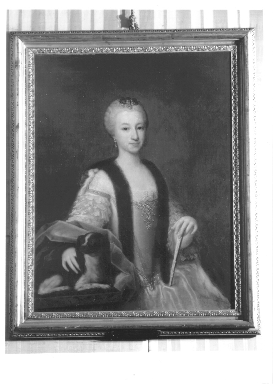 ritratto di Eleonora Maria Teresa di Savoia (dipinto, opera isolata) di Duprà Domenico (attribuito) (metà sec. XVIII)