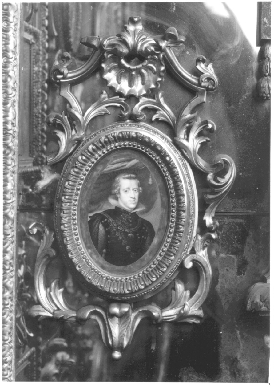 ritratto di Filippo II d'Asburgo (miniatura, opera isolata) di Ramelli Giovanni Felice (prima metà sec. XVIII)