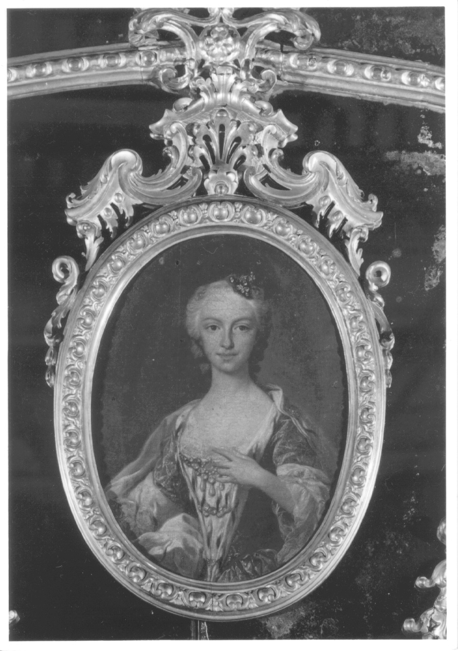 ritratto di Elisabetta Carlotta duchessa di Lorena (dipinto, opera isolata) - ambito piemontese (secondo quarto sec. XVIII)