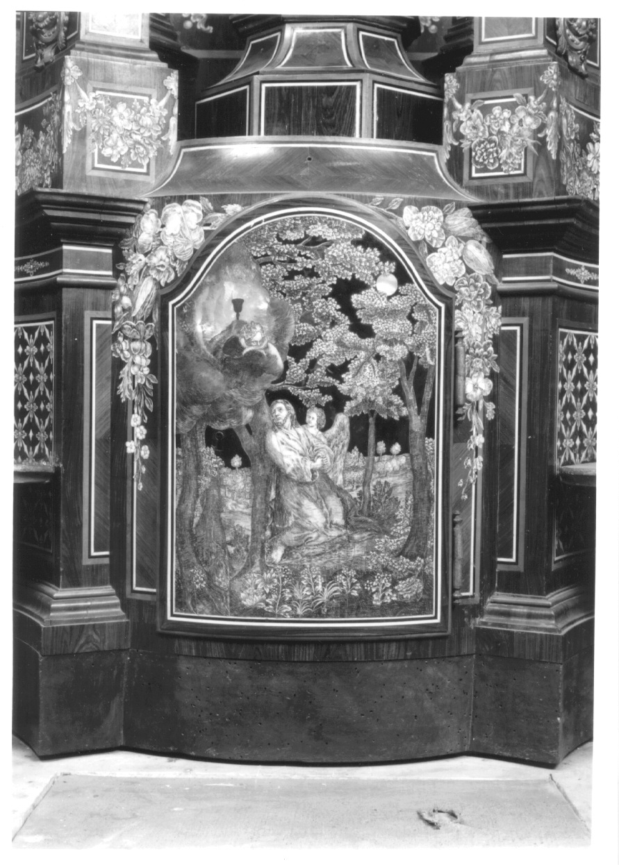 orazione di Cristo nell'orto di Getsemani (tabernacolo, elemento d'insieme) di Piffetti Pietro (terzo quarto sec. XVIII)