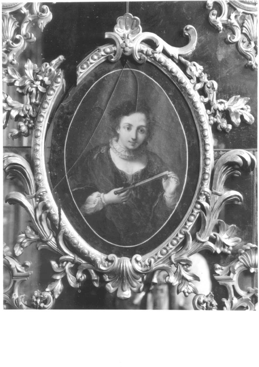 figura femminile (dipinto, opera isolata) di Nogari Giuseppe (secondo quarto sec. XVIII)