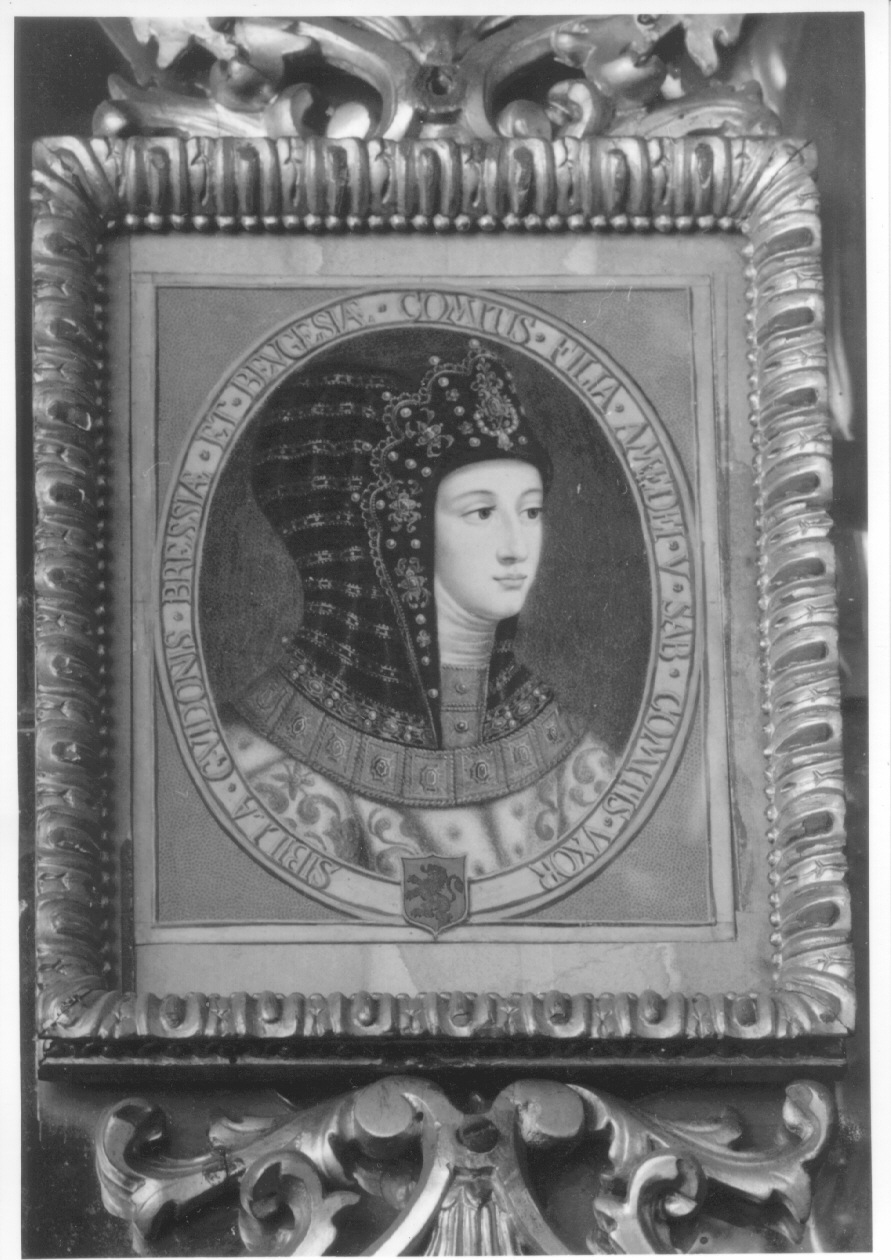 ritratto di Sibilla di Bressa (miniatura, opera isolata) di Lavy Giuseppe (terzo quarto sec. XVIII)