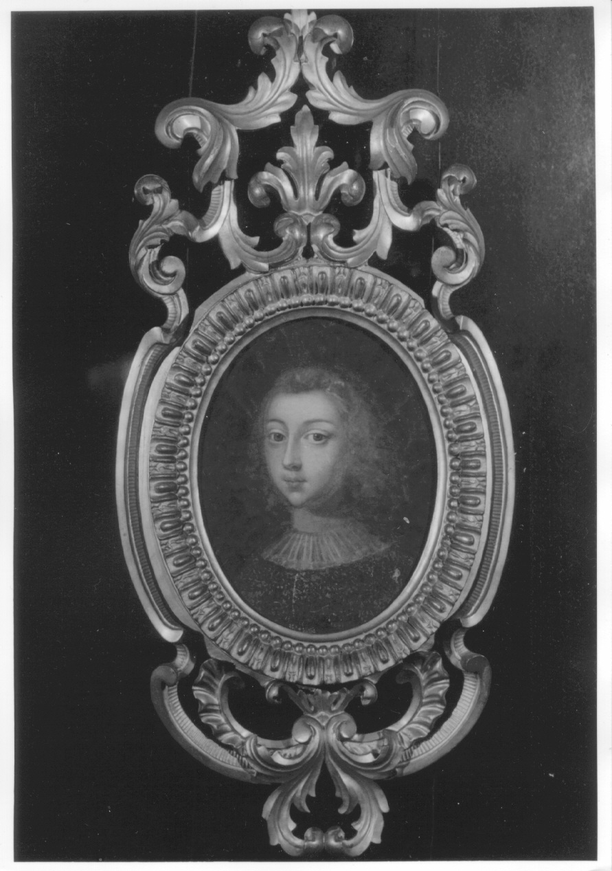 ritratto di nobildonna (miniatura, opera isolata) - ambito franco-piemontese (primo quarto sec. XVIII)
