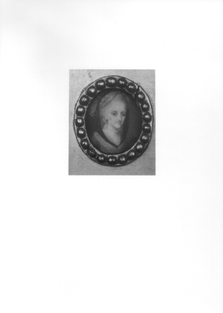 ritratto di Maria Felicita di Savoia (miniatura, elemento d'insieme) - ambito piemontese (prima metà sec. XIX)