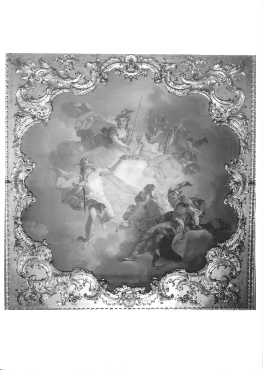 Mercurio (dipinto, opera isolata) di Beaumont Claudio Francesco (metà sec. XVIII)