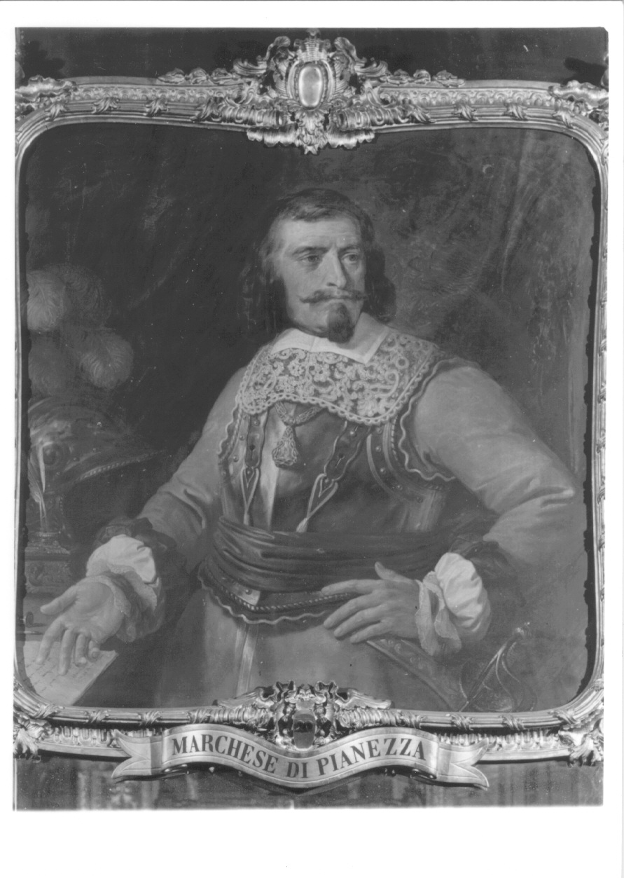 ritratto di Carlo Emanuele Giacinto Simiana di Pianezza (dipinto, opera isolata) di Gonin Francesco (secondo quarto sec. XIX)