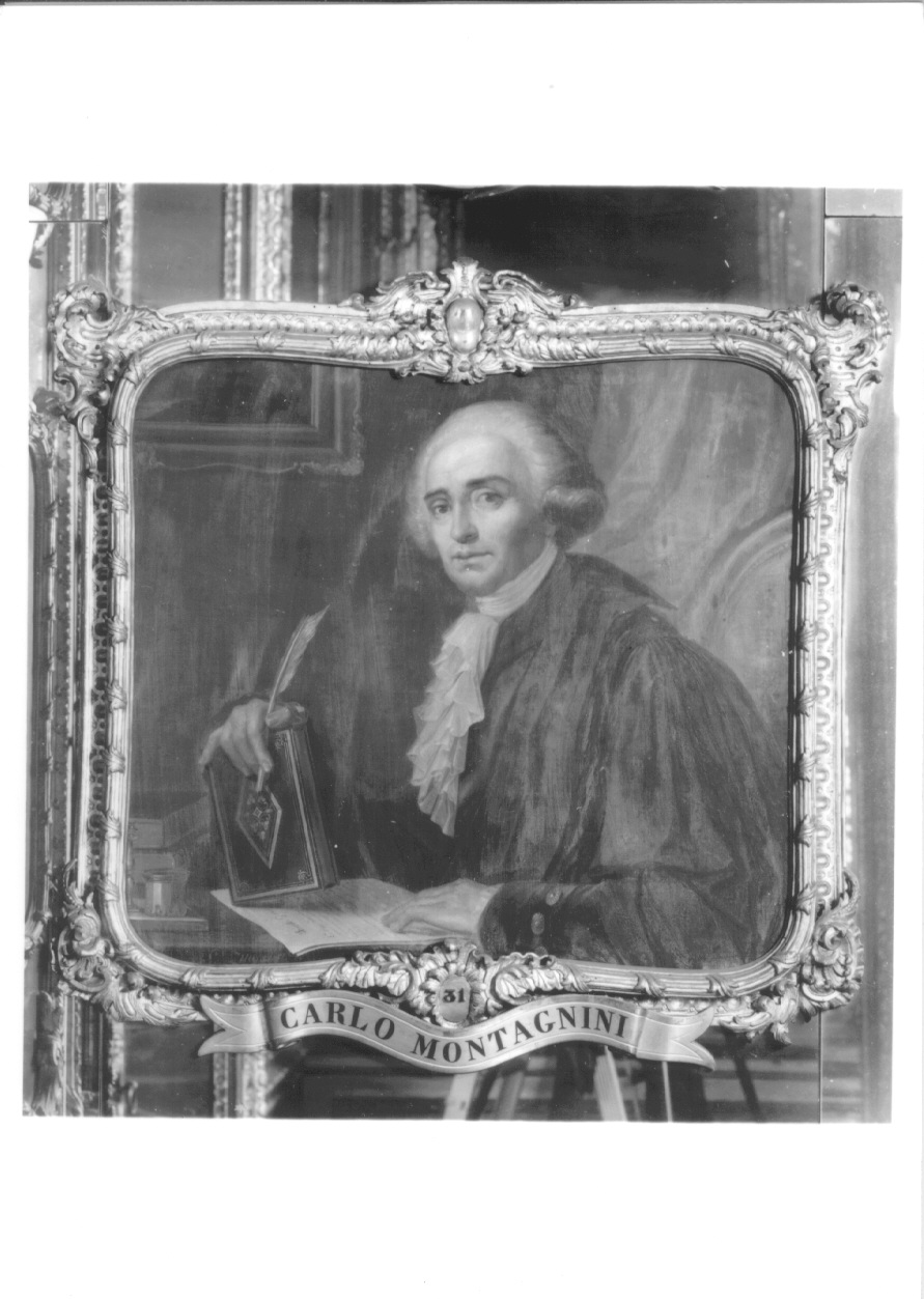 ritratto di Carlo Montagnini (dipinto, opera isolata) di Zino Giuseppe (secondo quarto sec. XIX)