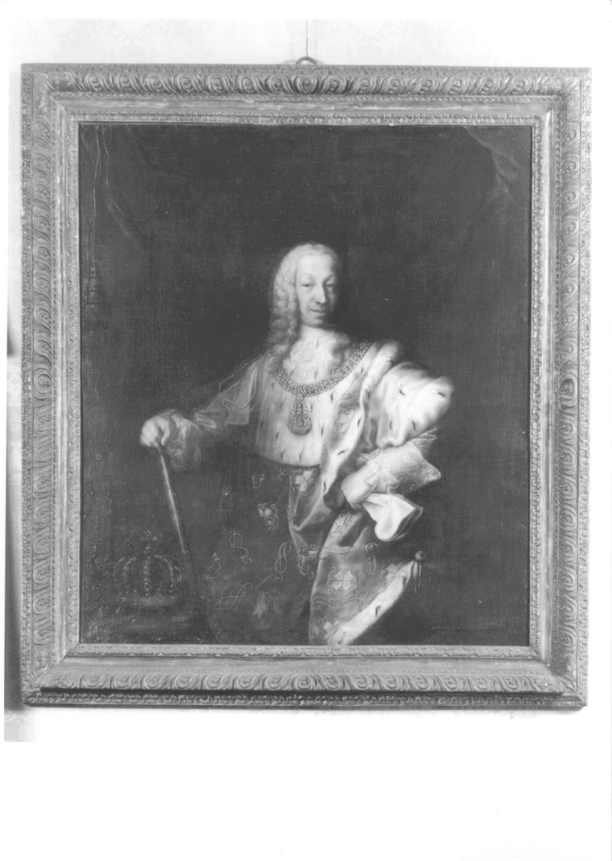 Ritratto di Carlo Emanuele III, re di Sardegna, ritratto di Carlo Emanuele III di Savoia (dipinto, opera isolata) di Duprà Giuseppe (attribuito) (terzo quarto sec. XVIII)