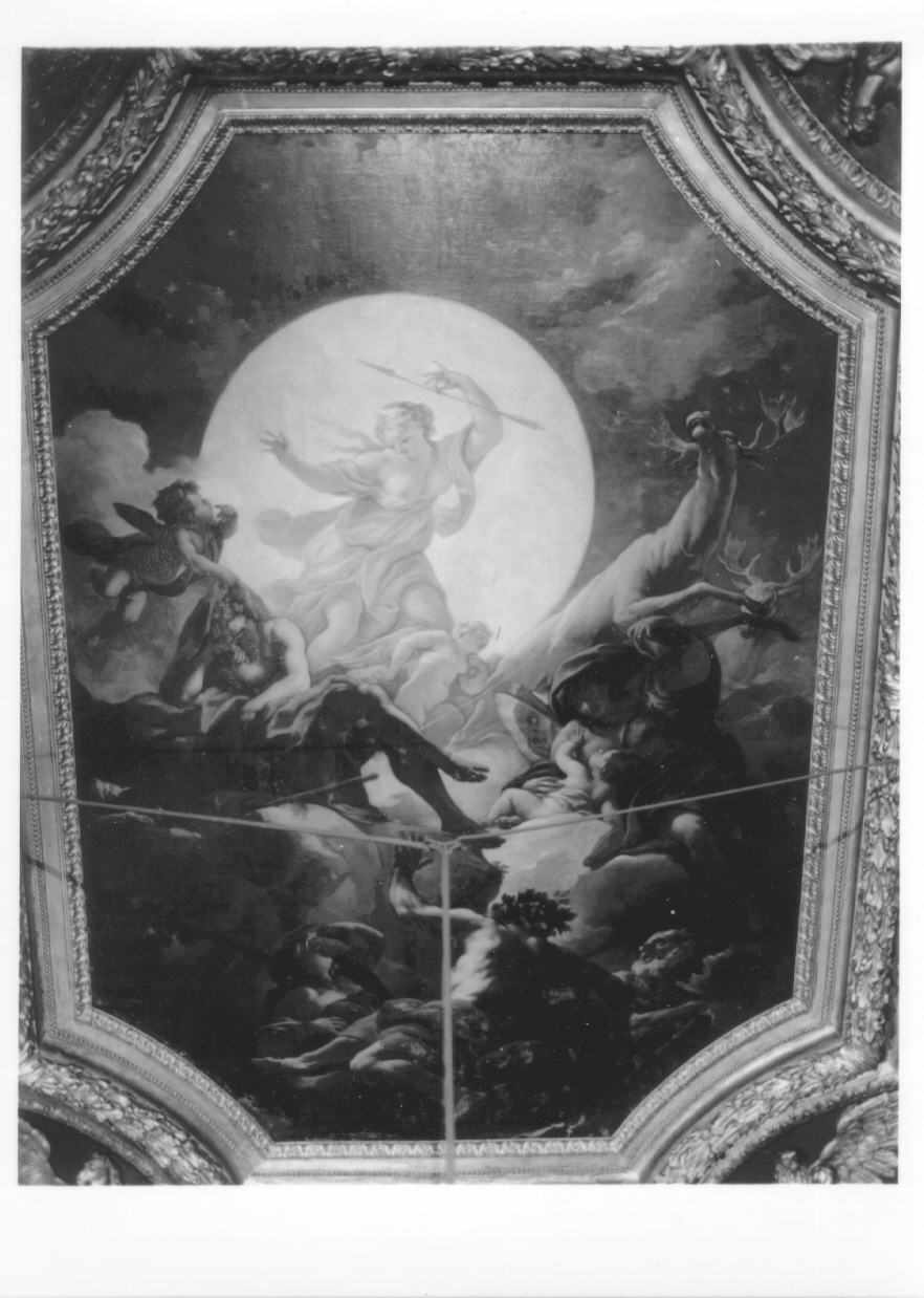 Diana ed Endimione (dipinto, opera isolata) di Seyter Daniel (ultimo quarto sec. XVII)