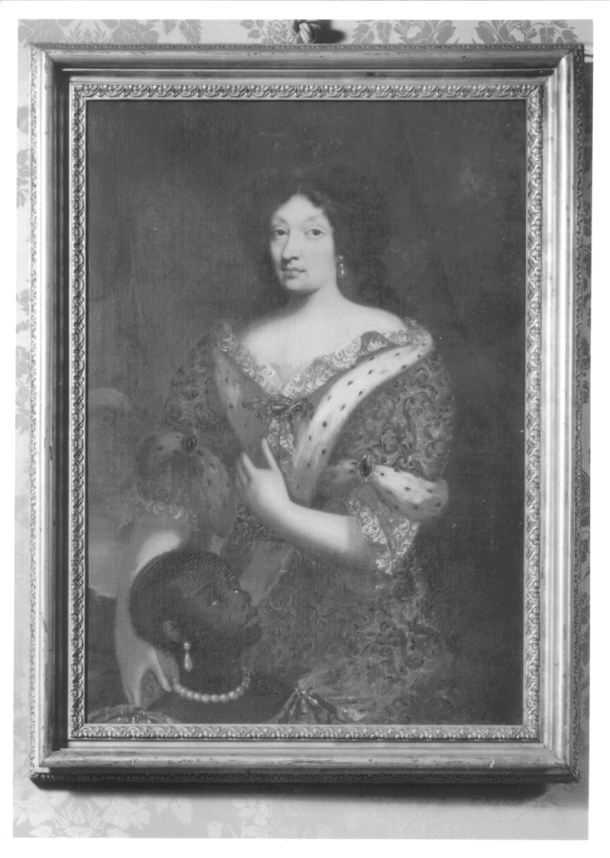 ritratto di Maria Giovanna Battista di Savoia-Nemours (dipinto, opera isolata) - ambito piemontese (ultimo quarto sec. XVII)