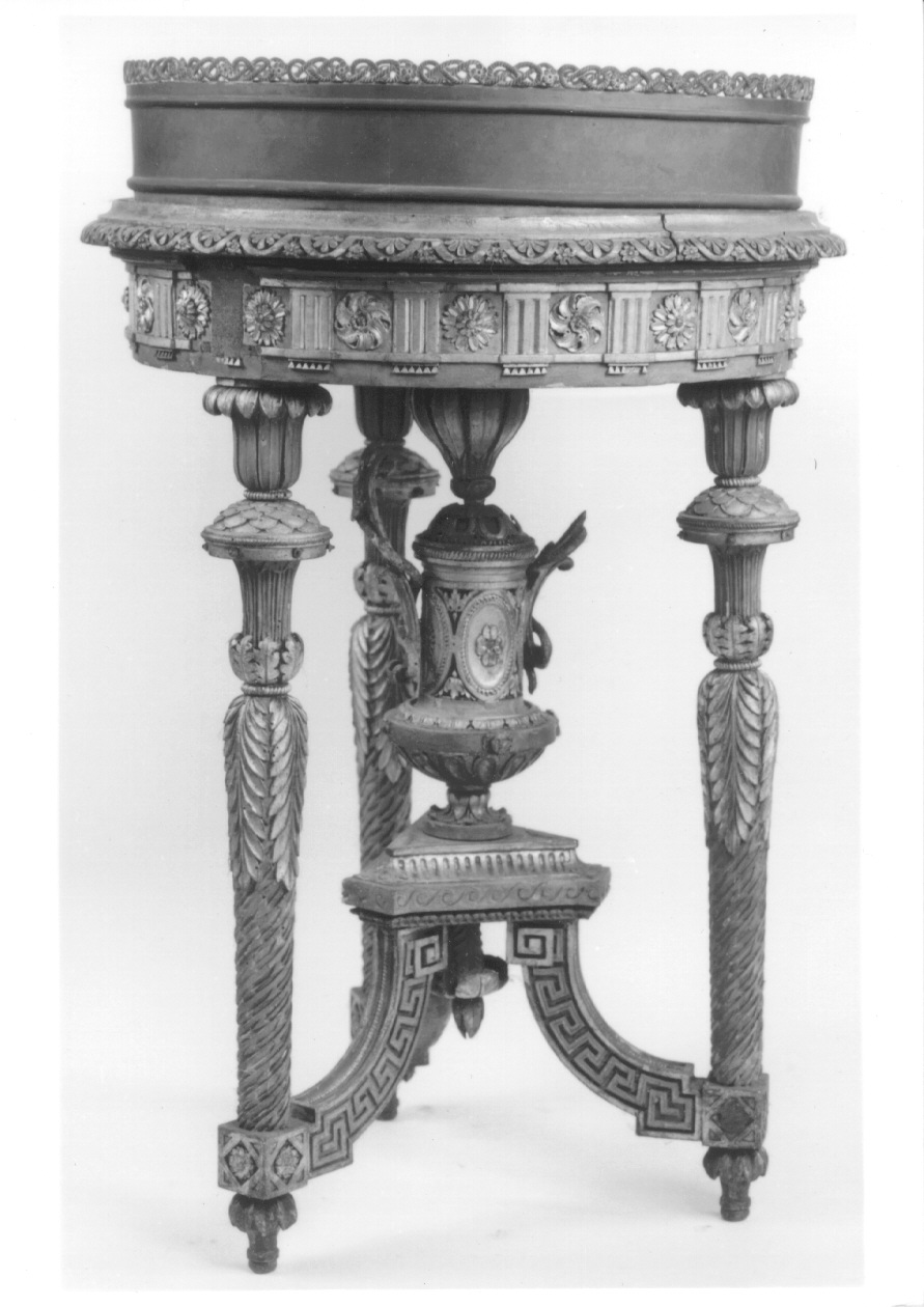 tavolo da centro, elemento d'insieme di Bonzanigo Giuseppe Maria (ultimo quarto sec. XVIII)