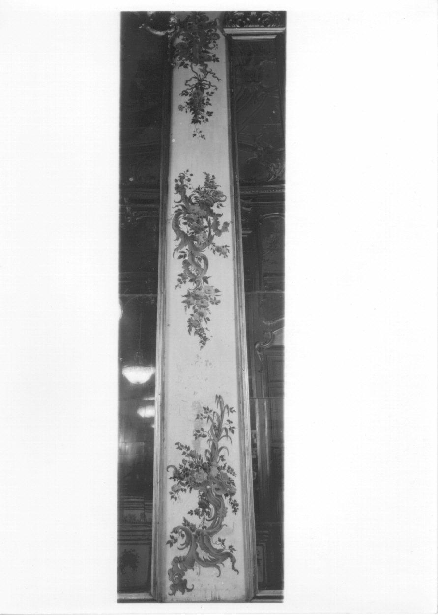 fiori (dipinto, elemento d'insieme) - ambito piemontese (terzo quarto sec. XVIII)