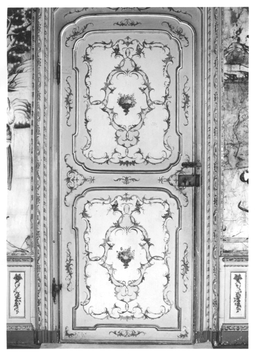 MOTIVI DECORATIVI VEGETALI (porta, opera isolata) di Alberoni Giovanni Battista - ambito piemontese (terzo quarto sec. XVIII)
