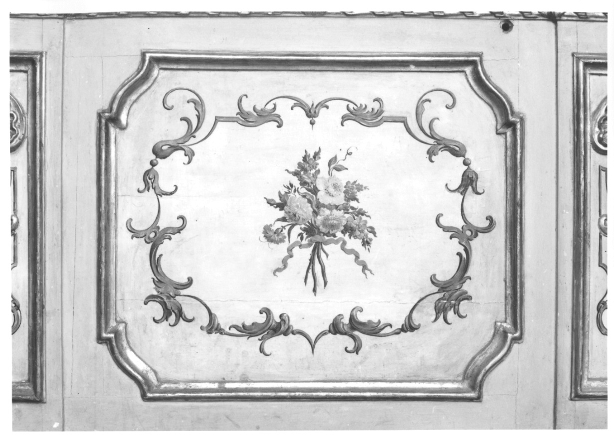 MOTIVI DECORATIVI VEGETALI (dipinto, elemento d'insieme) di Pozzo Giovanni Pietro - ambito piemontese (terzo quarto sec. XVIII)