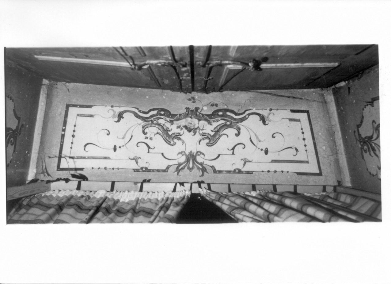 GROTTESCHE (decorazione pittorica, opera isolata) di Pozzo Giovanni Pietro, Pozzo Pietro Antonio - bottega piemontese (metà sec. XVIII)