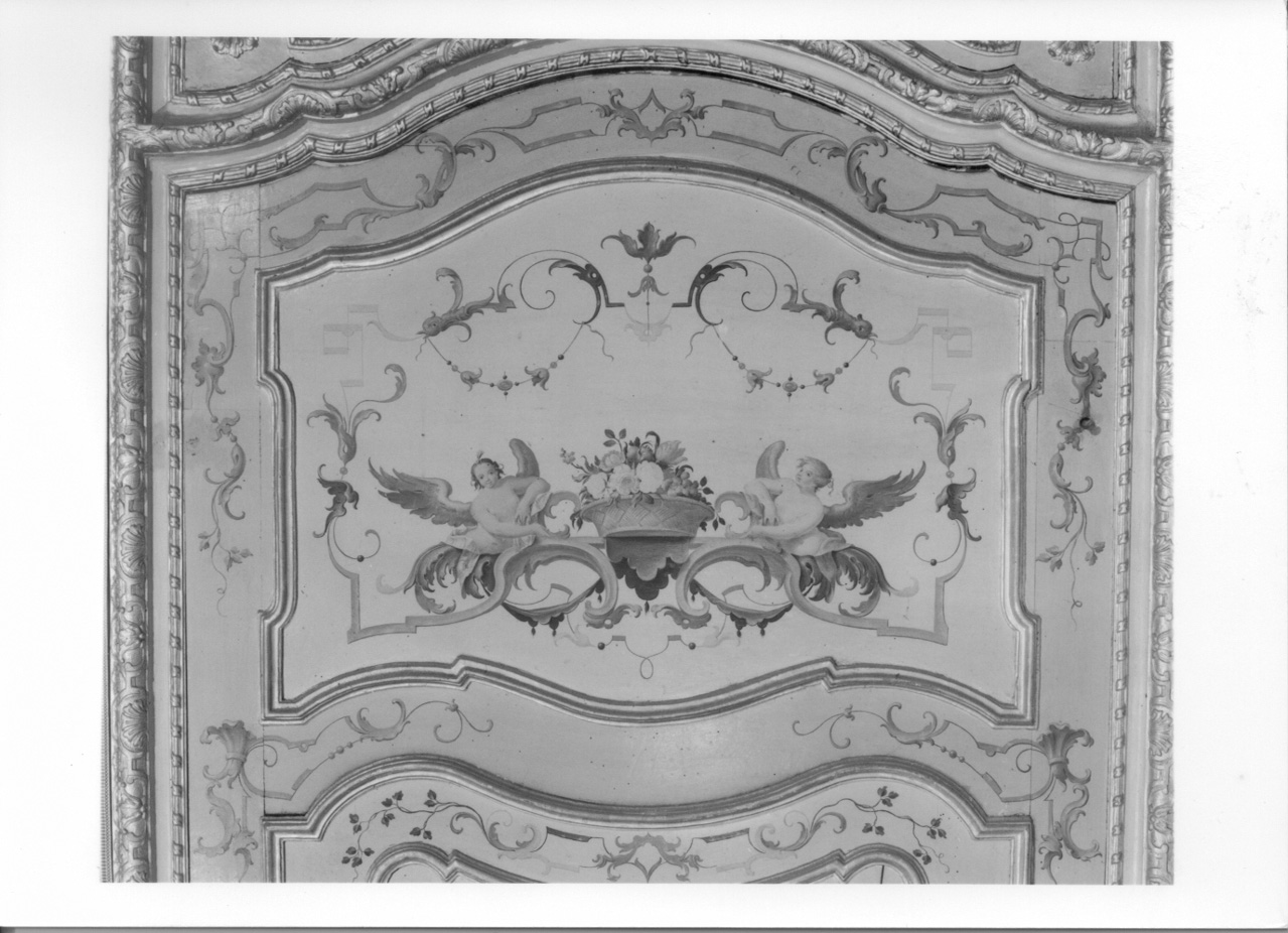 GROTTESCHE (elemento decorativo, elemento d'insieme) di Pozzo Giovanni Pietro, Pozzo Pietro Antonio - bottega piemontese (metà sec. XVIII)