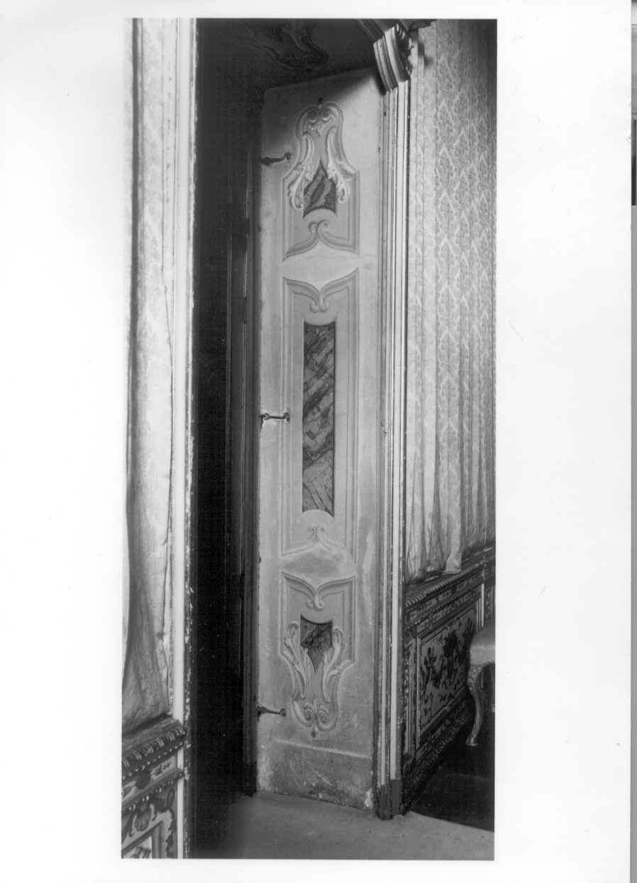 MOTIVI DECORATIVI ARCHITETTONICI (stipite di porta, opera isolata) di Pozzo Pietro Antonio (attribuito), Juvarra Filippo (attribuito) (secondo quarto sec. XVIII)