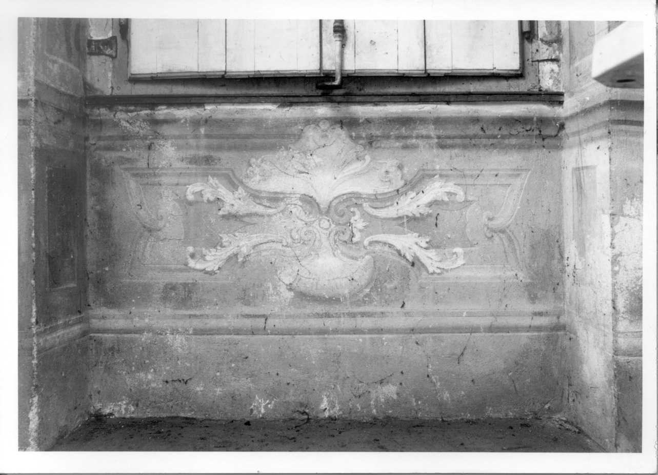MOTIVI DECORATIVI ARCHITETTONICI (decorazione pittorica, opera isolata) di Bellavite Innocente (attribuito) (secondo quarto sec. XVIII)