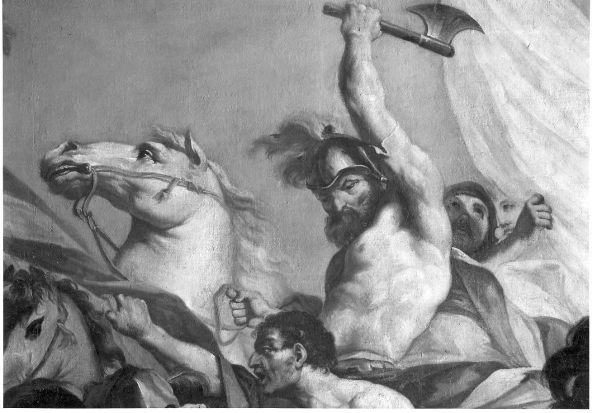 battaglia di Farsaglia (dipinto) di Manassero Felice (secondo quarto sec. XVIII)