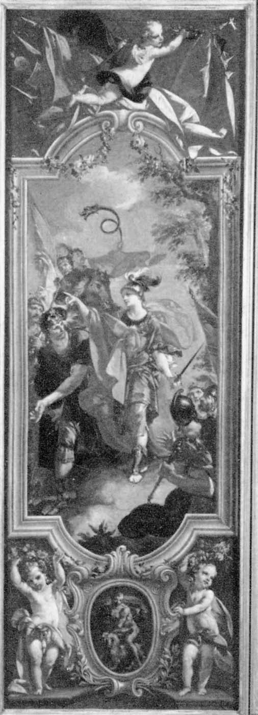 Ciro muove guerra ad Artaserse (dipinto) di Beaumont Claudio Francesco (secondo quarto sec. XVIII)